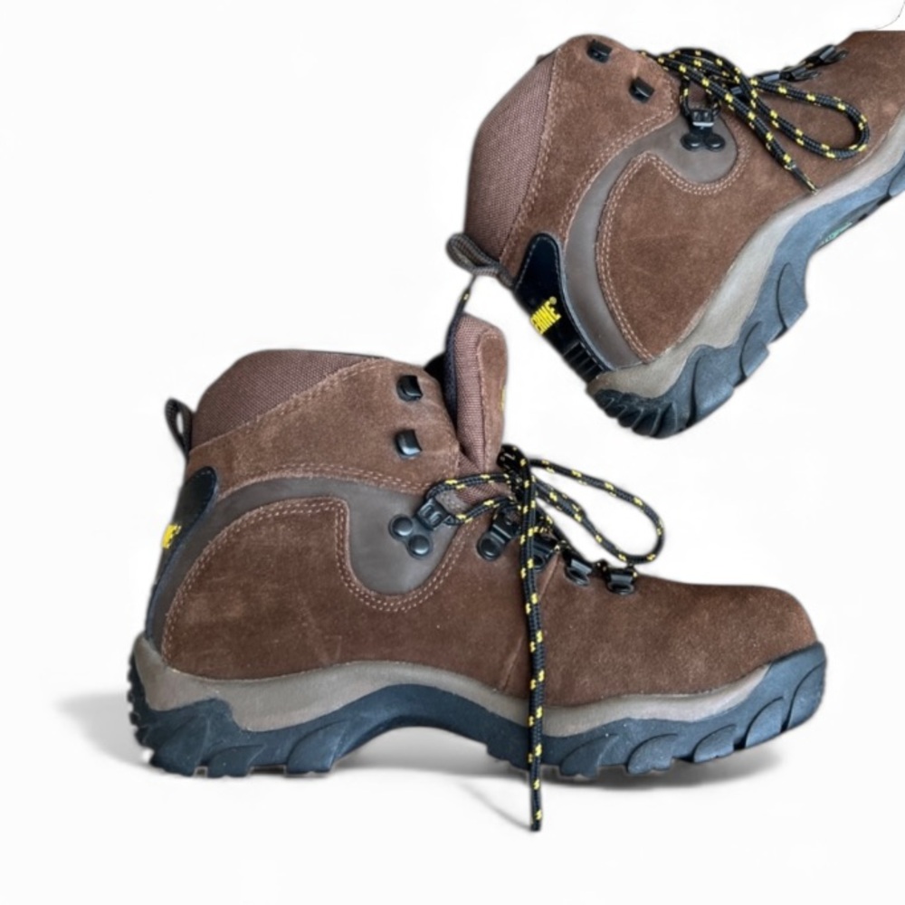 Wolverine Brown Work Boot Lace Up Mens Sz 8